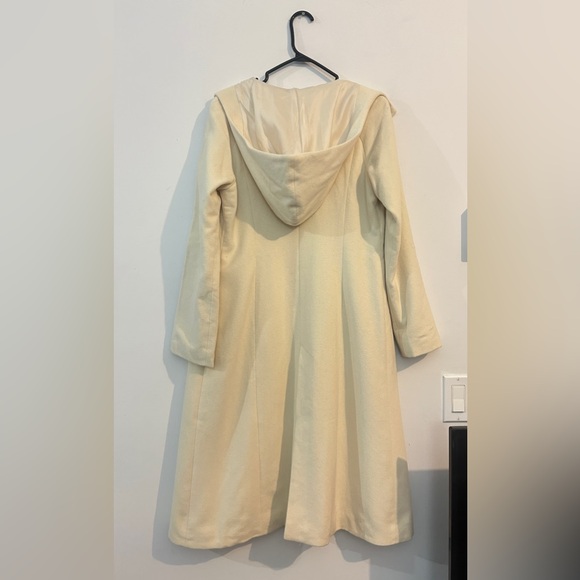 Hooded wool vintage coat - Picture 3 of 6